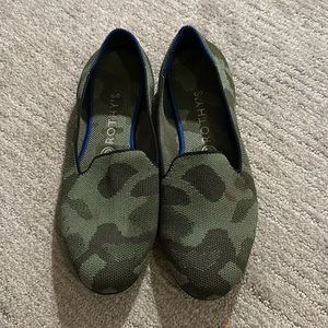 Rothy’s Camo Loafers, Size 9.5